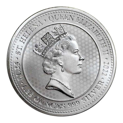2022 St. Helena 1.25 Oz Silver Coin Gold & Silver Pawn Shop