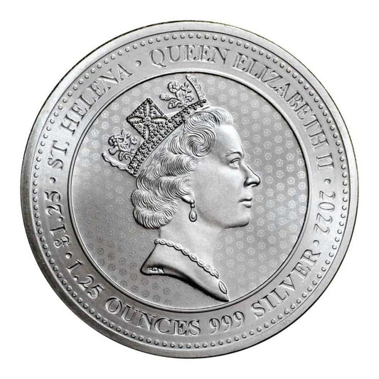 2022 St. Helena 1.25 Oz Silver Coin Gold & Silver Pawn Shop