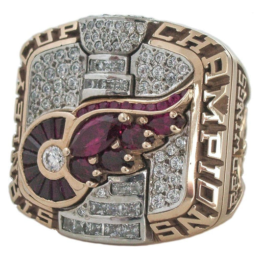2002 Detroit Red Wings Stanley Cup Ring Gold & Silver Pawn Shop