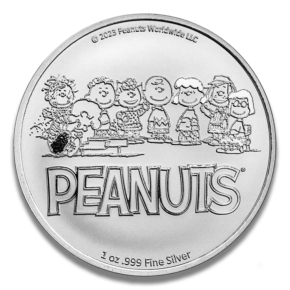 2023 Peanuts Snoopy Aviator 1 oz .999 Fine Silver Round
Gold & Silver Pawn Shop