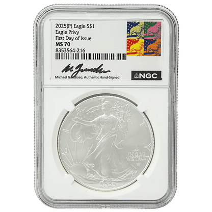 2025(P) Eagle Privy First Day of Issue NGC
Gold & Silver Pawn Shop