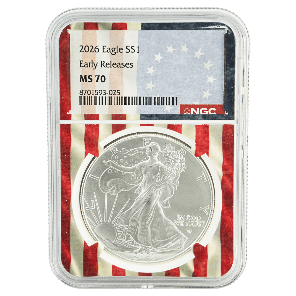 2026 Eagle S$1 Early Releases MS70 NGC
Gold & Silver Pawn Shop