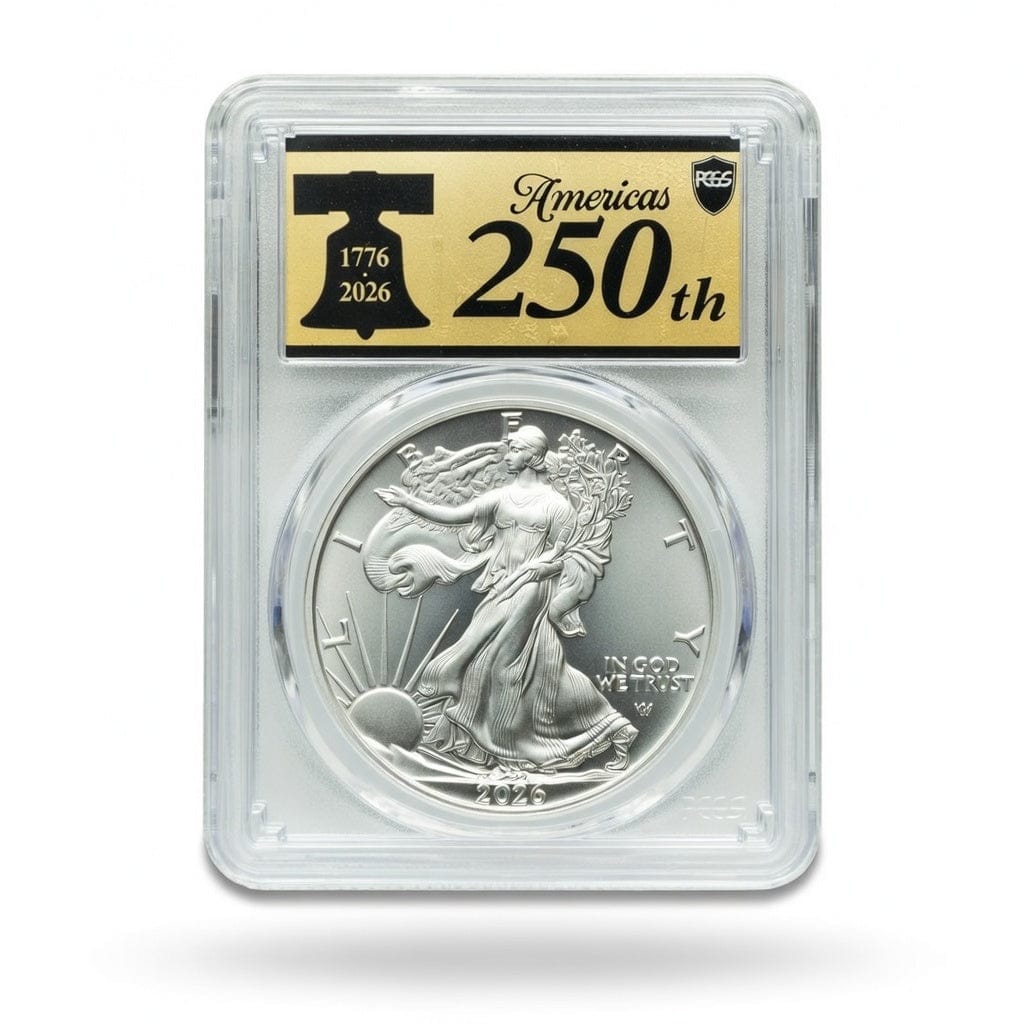 2026 Silver Eagle $1 Americas 250th PCGS FS MS70 Gold & Silver Pawn Shop