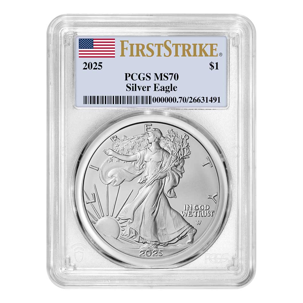 2025 US Silver Eagle PCGS MS70