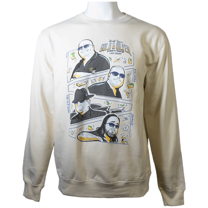 4Guys Comic Crewneck Sweater G S Pawn Small Ivory