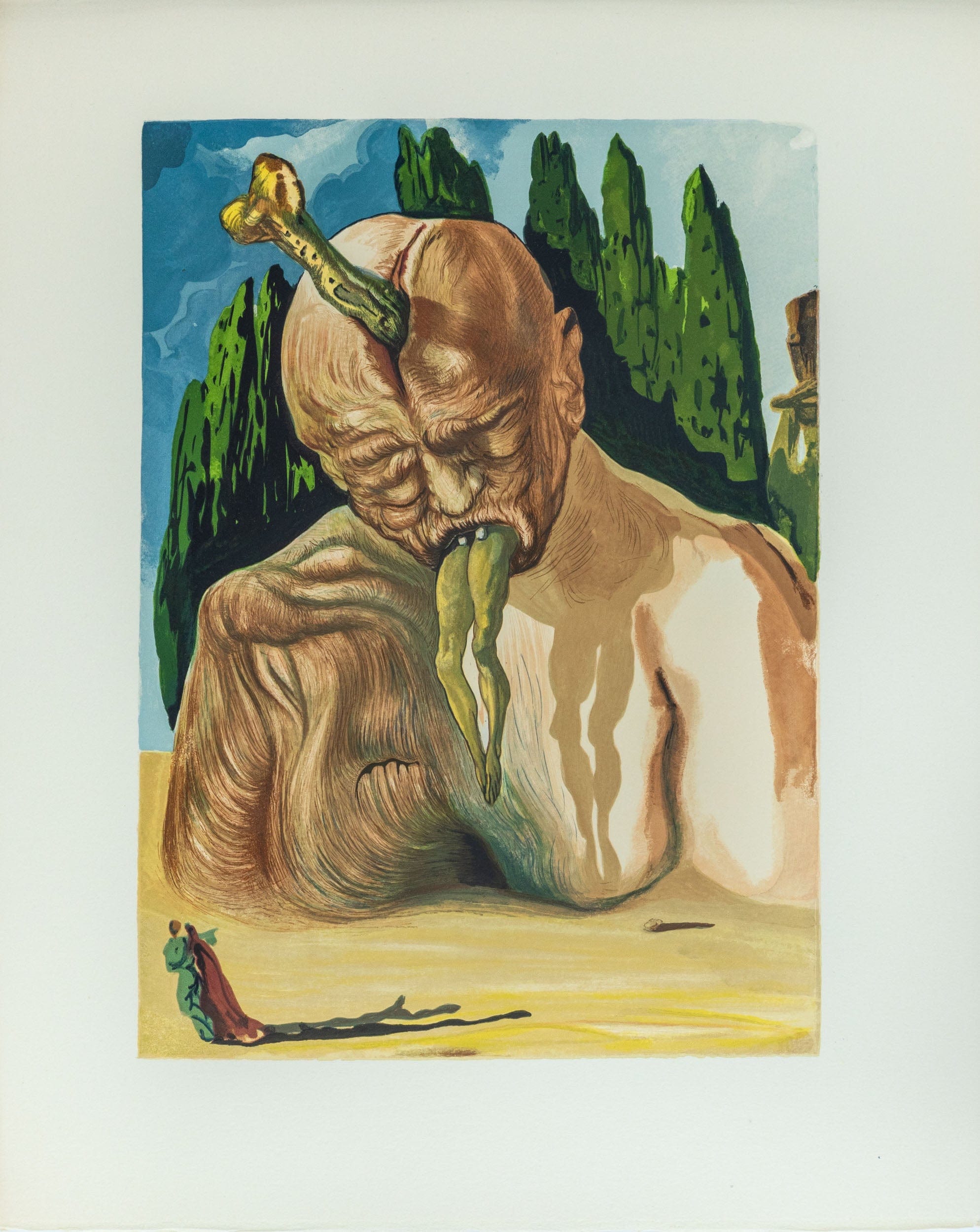 Salvador Dalí: The Logician Devil, Hell Canto 27, The Divine