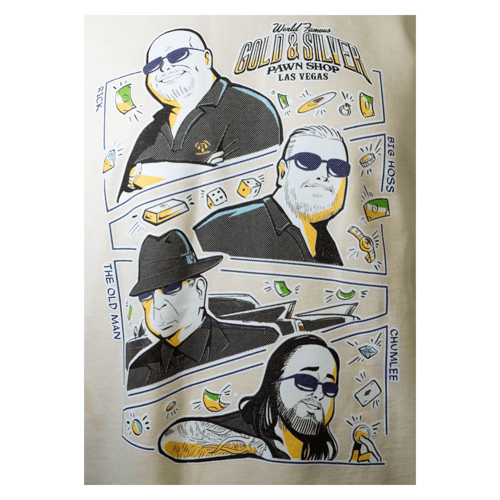 4Guys Comic Crewneck Sweater G S Pawn