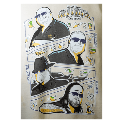 4Guys Comic Crewneck Sweater G S Pawn