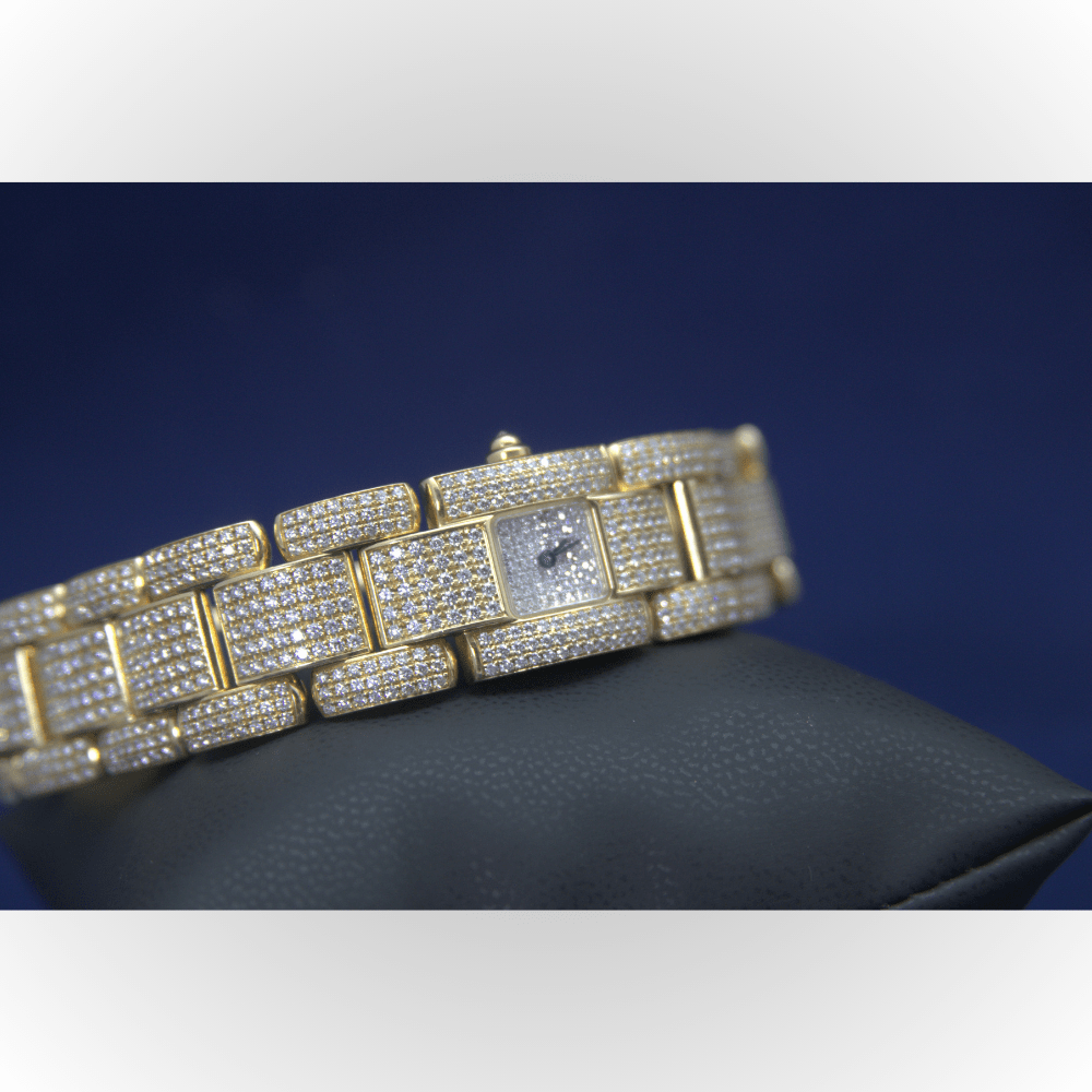 Chaumet Paris 18K Yellow Gold & Diamond Wristwatch