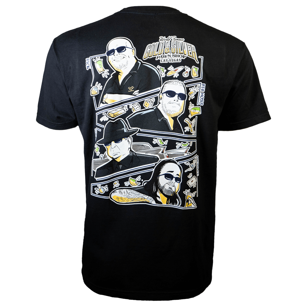 4Guys Comic T-Shirt G S Pawn