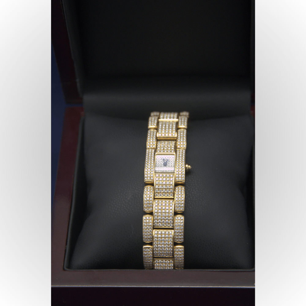 Chaumet Paris 18K Yellow Gold & Diamond Wristwatch