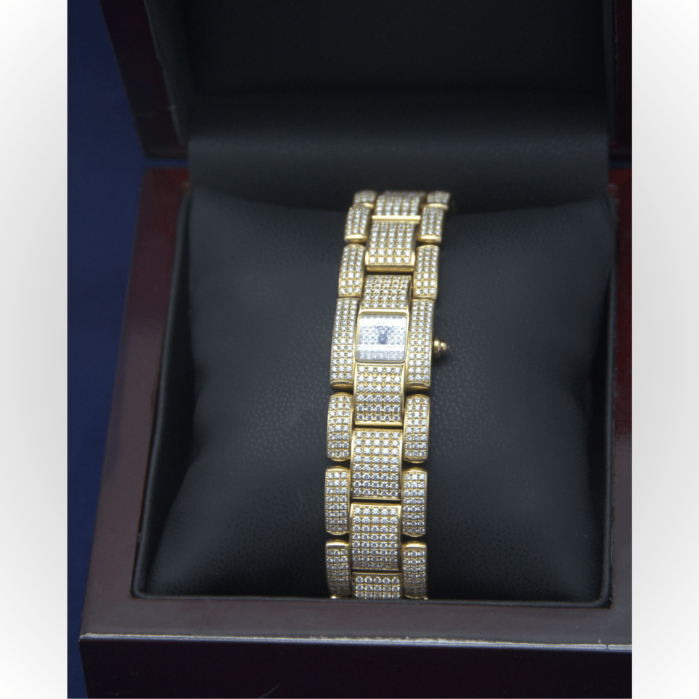 Chaumet Paris 18K Yellow Gold & Diamond Wristwatch