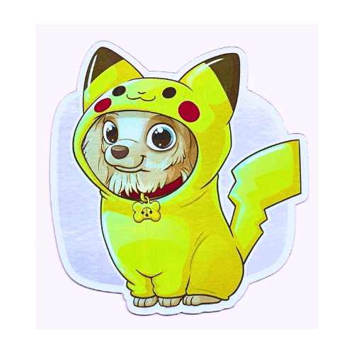 Gold & Silver Pawn Stickers G S Pawn Pinkychew Holographic 1 Sticker