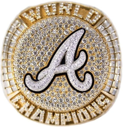 2021 Atlanta Braves World Series Ring Gold & Silver Pawn Shop
