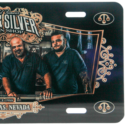 Gold & Silver Pawn Shop 4 Guys License Plate