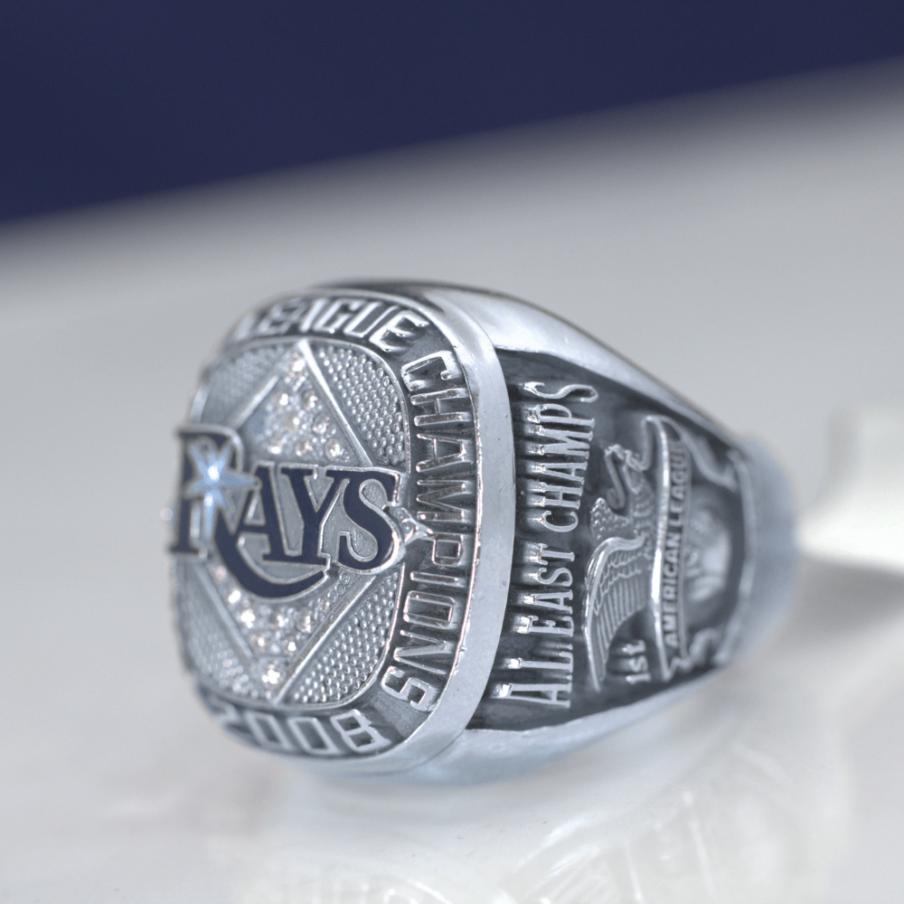 Tampa Bay Rays 2008 AL Championship Ring – Gold & Silver Pawn Shop