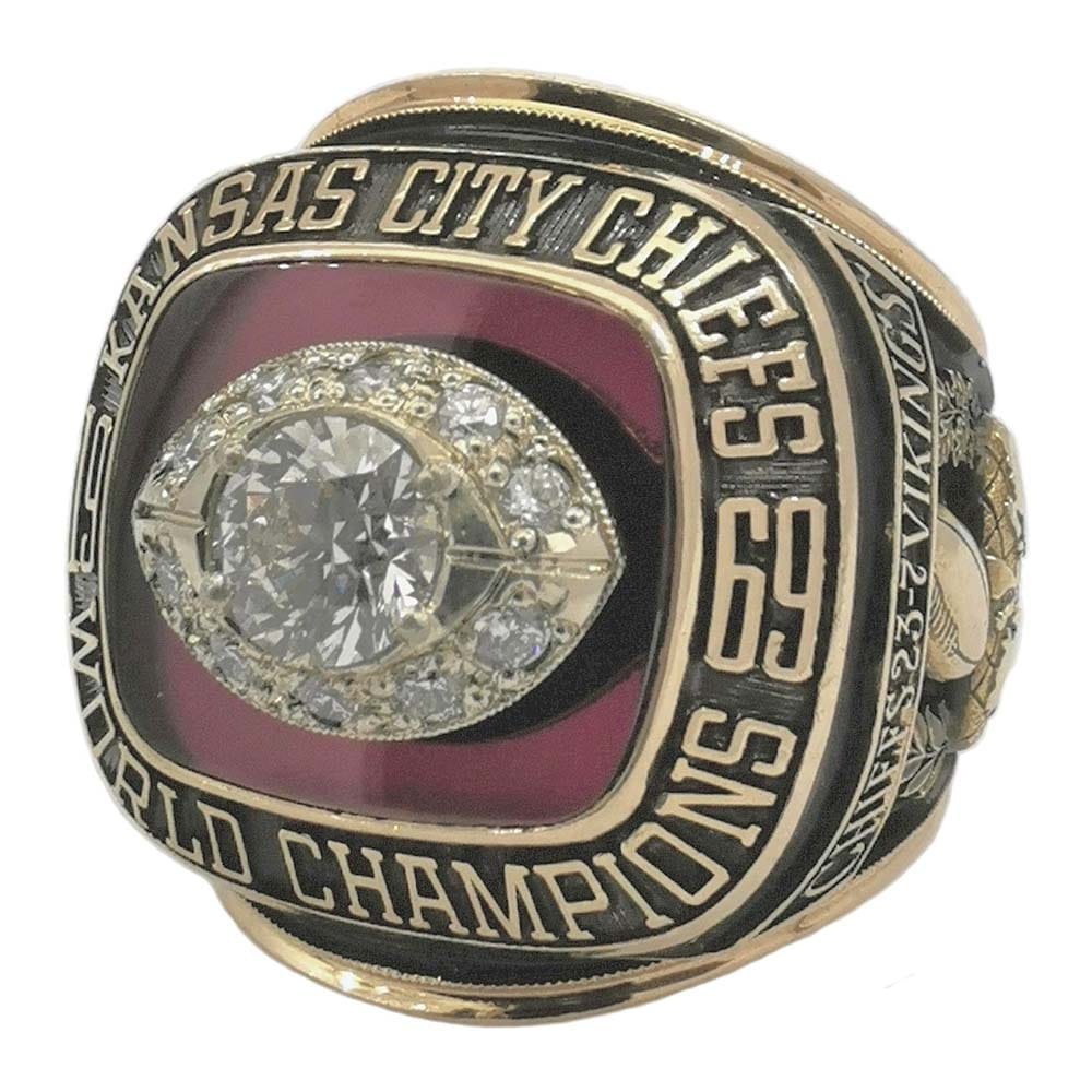 1969 Kansas City Chiefs Super Bowl Ring - Salesman Sample Gold & Silver Pawn Shop