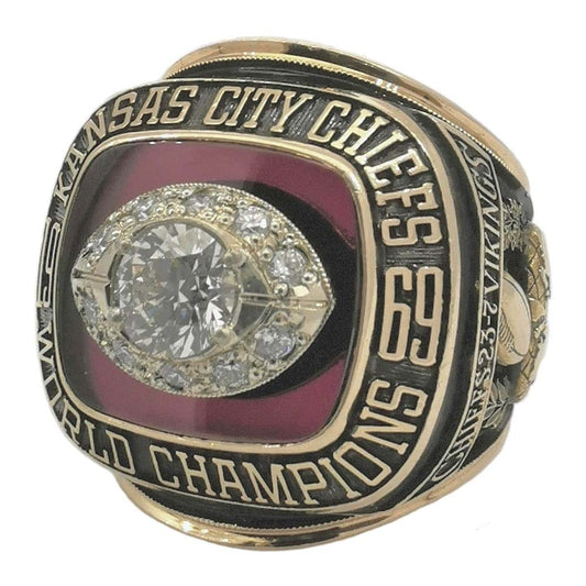 1969 Kansas City Chiefs Super Bowl Ring - Salesman Sample Gold & Silver Pawn Shop