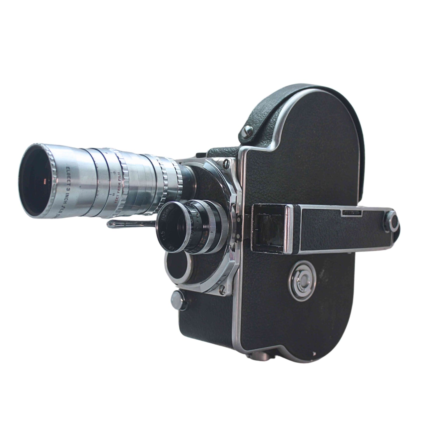 Antique Bolex 16MM Camera Angled