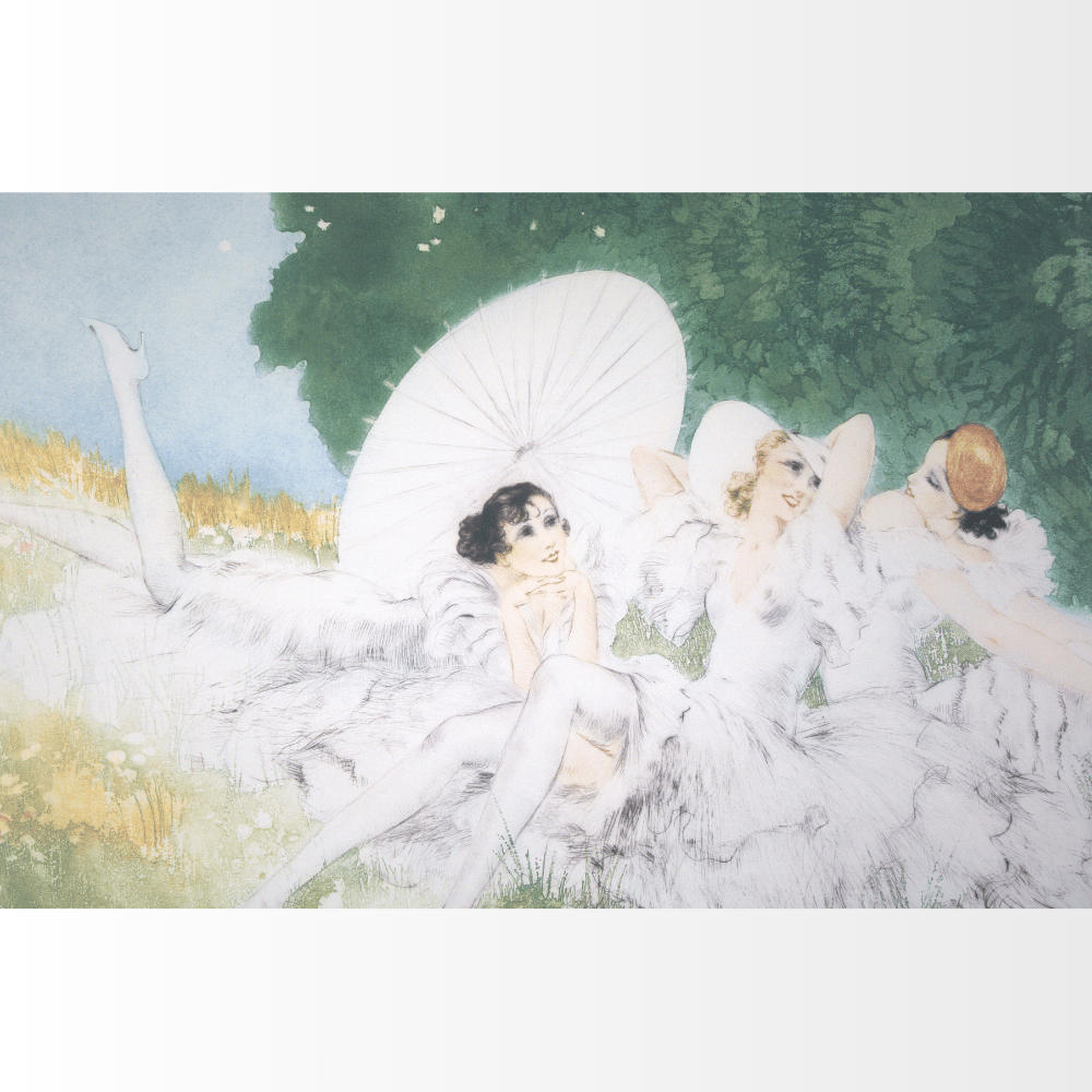 Louis Icart, "Summer Dream"