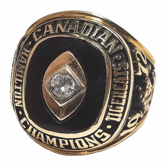 1972 Hamilton Tiger Cats Grey Cup Ring