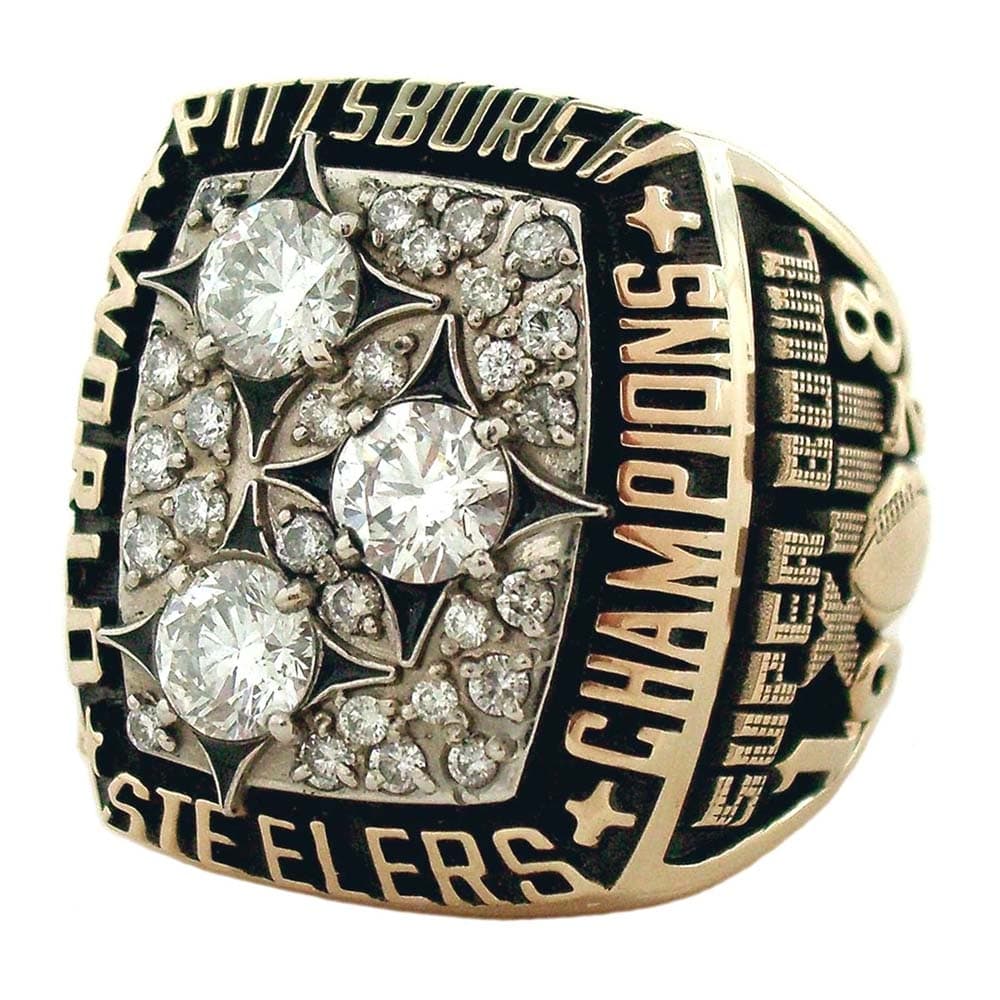 1978 Pittsburgh Steelers Super Bowl Ring Gold & Silver Pawn Shop