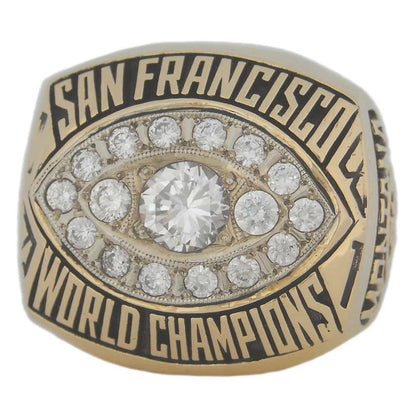 1981 San Francisco 49'ers Super Bowl Ring - Salesman Sample Gold & Silver Pawn Shop