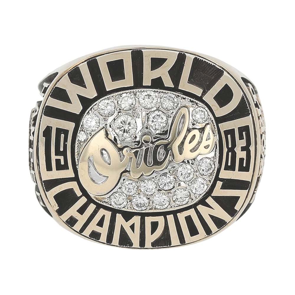 1983 Baltimore Orioles World Series Ring