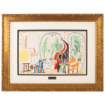 Picasso: Studio Study V 8.11.55, Carnet de la Californie Art G S Pawn