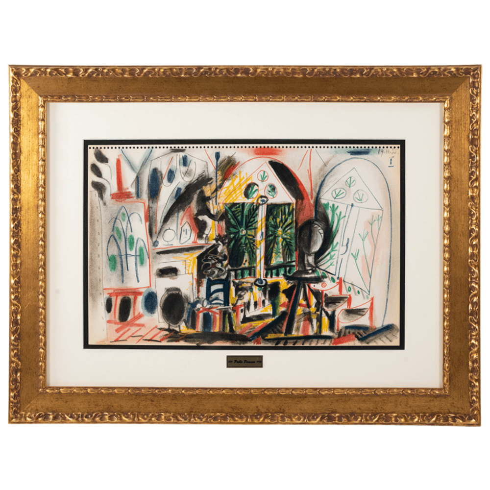 Picasso: Studio Study I 19.11.55, Carnet de la Californie Art G S Pawn
