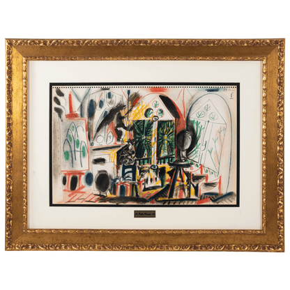 Picasso: Studio Study I 19.11.55, Carnet de la Californie Art G S Pawn