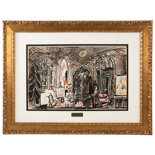 Picasso: Studio Study I, Carnet de la Californie Art G S Pawn