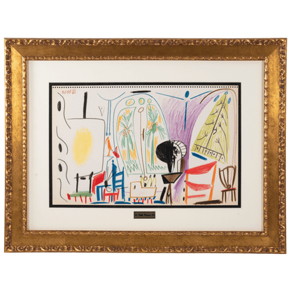 Picasso: Californie Studio Study VI 8.11.55 Art G S Pawn