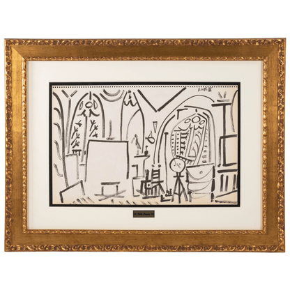 Picasso: Studio Study III 3.11.55, Carnet de la Californie