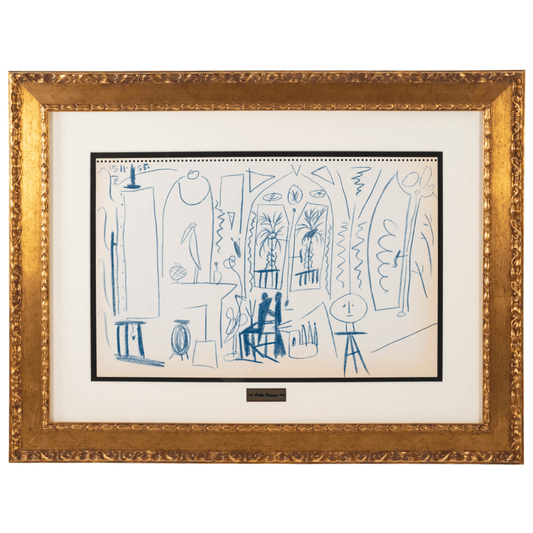 Picasso: Californie Studio Study III 15.11.55, Carnet de la Californie Art G S Pawn