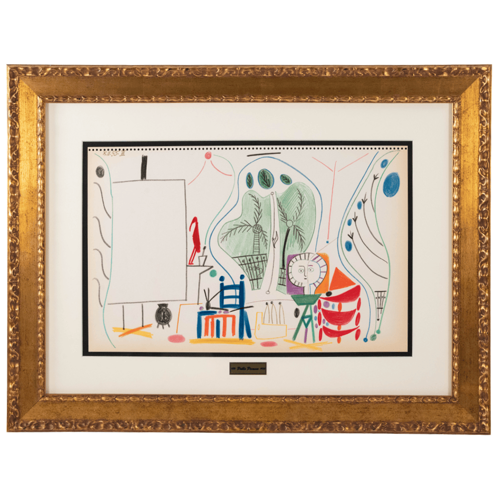 Picasso: Studio Study III 8.11.55, Carnet de la Californie Art G S Pawn