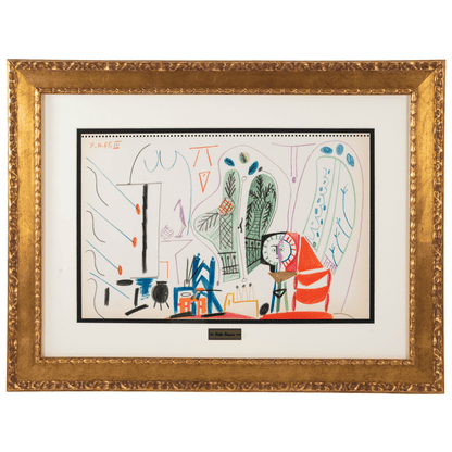 Picasso: Studio Study IV 8.11.55, Carnet de la Californie Art G S Pawn