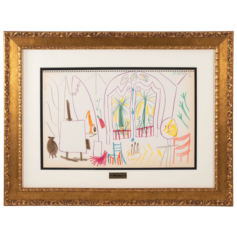 Picasso: Studio Study II 15.11.55, Carnet de la Californie Art G S Pawn