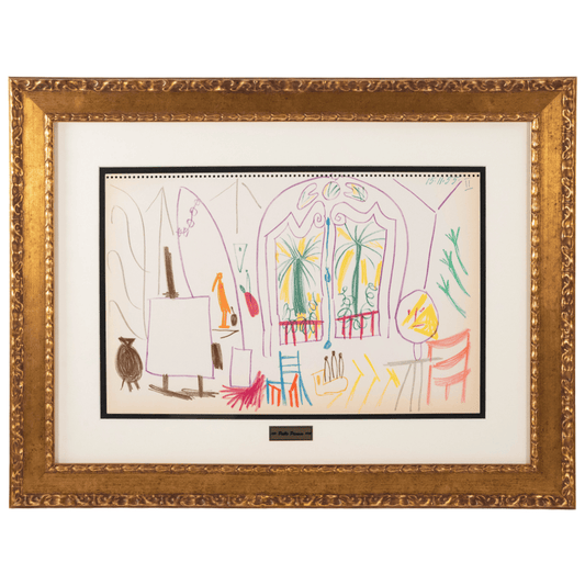 Picasso: Studio Study II 15.11.55, Carnet de la Californie Art G S Pawn