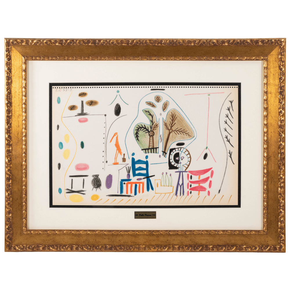 Picasso: Studio Study II 8.11.55, Carnet de la Californie Art G S Pawn