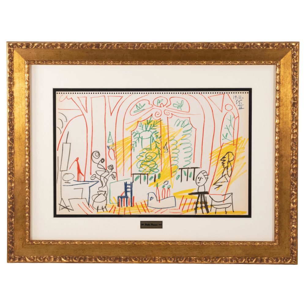 Picasso: Studio Study II 19.11.55, Carnet de la Californie Art G S Pawn