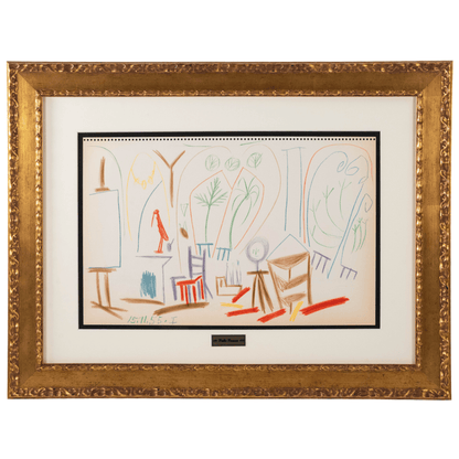 Picasso: Studio Study I 15.11.55, Carnet de la Californie Art G S Pawn