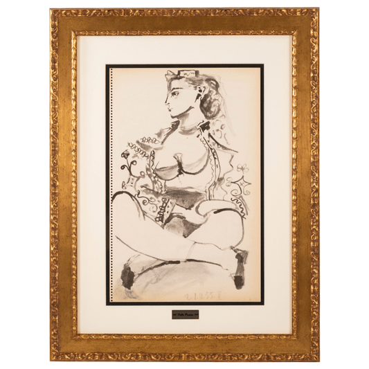 Picasso: Odalisque II 21.11.55, Carnet de la Californie Art G S Pawn