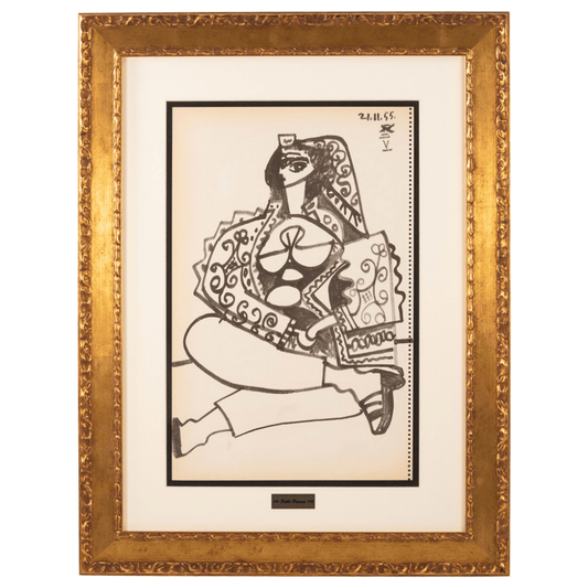 Picasso: Odalisque V 21.11.55, Carnet de la Californie Art G S Pawn