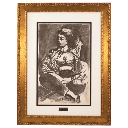 Picasso: Odalisque I 26.10.55, Carnet de la Californie Art G S Pawn