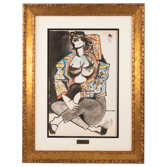Picasso: Odalisque VI 21.11.55, Carnet de la Californie Art G S Pawn