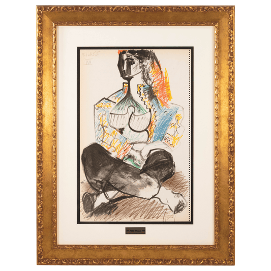 Picasso: Odalisque VII 21.11.55, Carnet de la Californie
