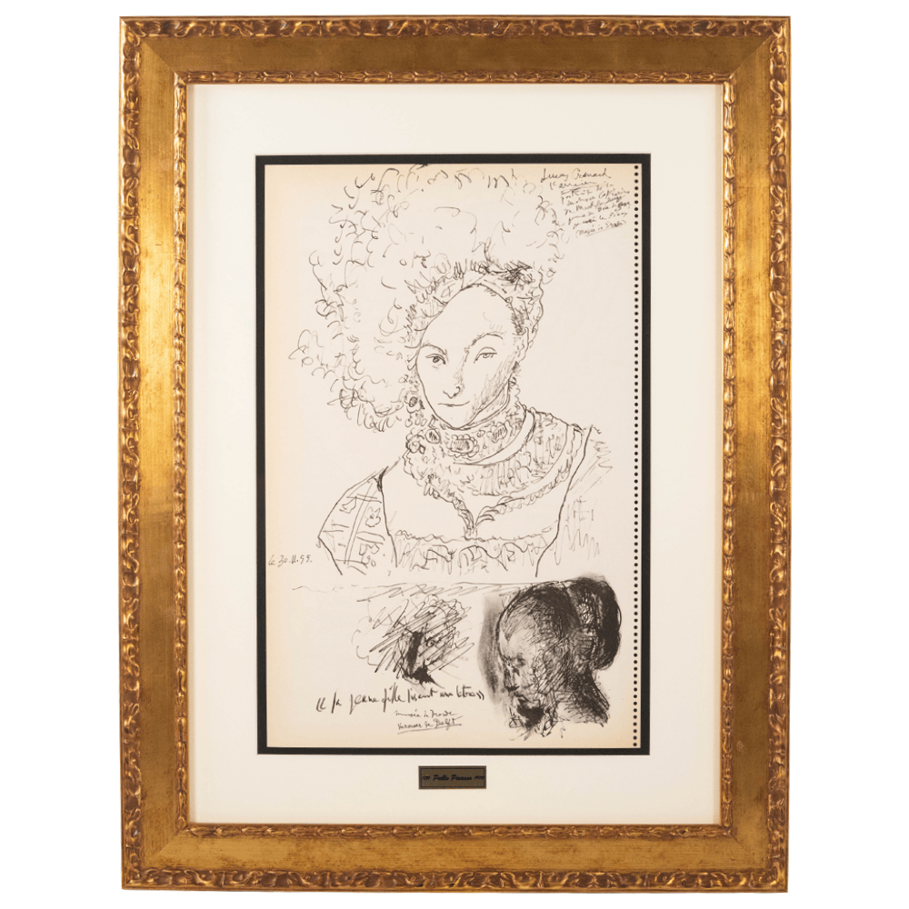 Picasso: Portrait of a Princess after Lucas Cranach, Carnet de la Californie Art G S Pawn