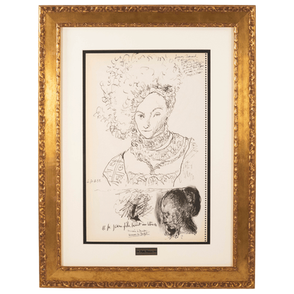 Picasso: Portrait of a Princess after Lucas Cranach, Carnet de la Californie Art G S Pawn