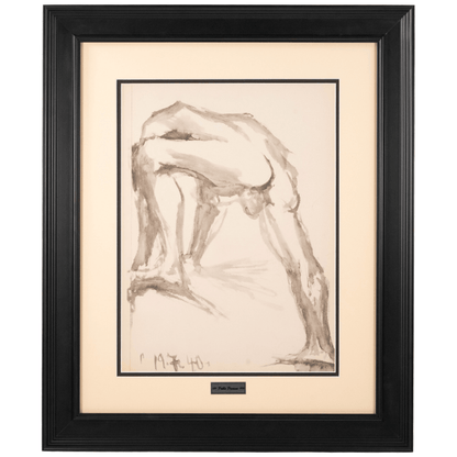 Picasso: Male Figurative Study, Royan, 19.7.40, Carnet de Dessins Art Gold & Silver Pawn Shop